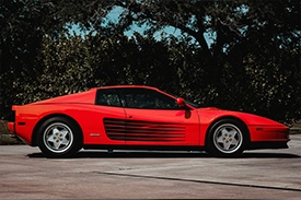Ferrari Testarossa TV Hire