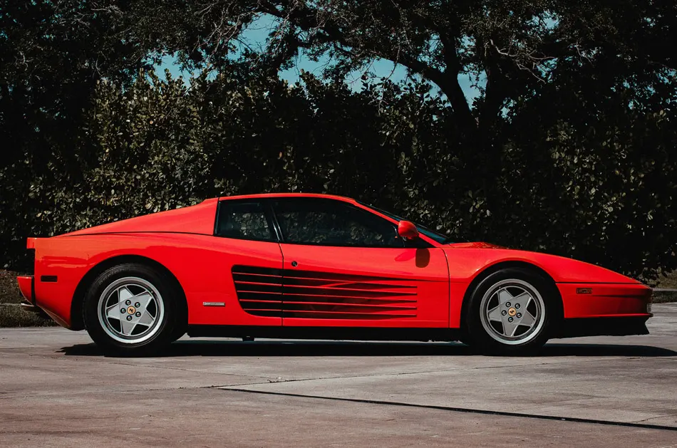 Ferrari Testarossa TV Hire